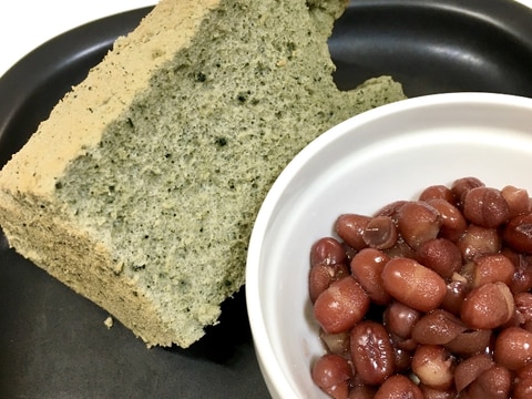 しっとりふわふわ★よもぎシフォンケーキ